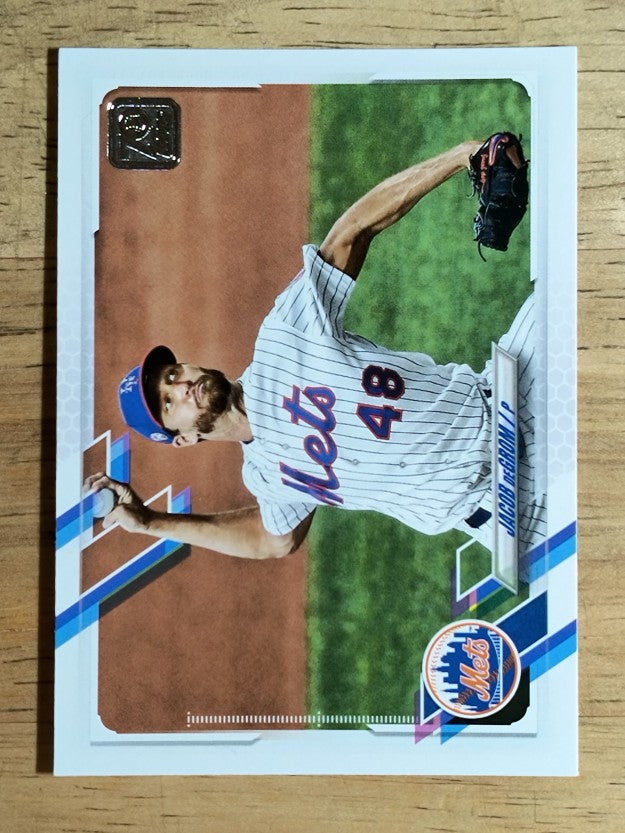 2021 Topps #200 Jacob deGrom