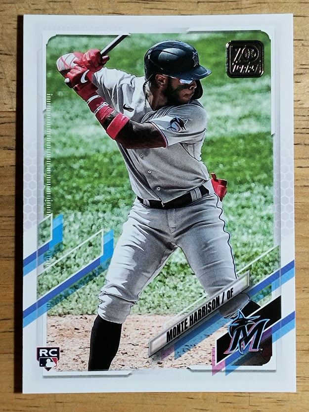 2021 Topps #126 Monte Harrison RC