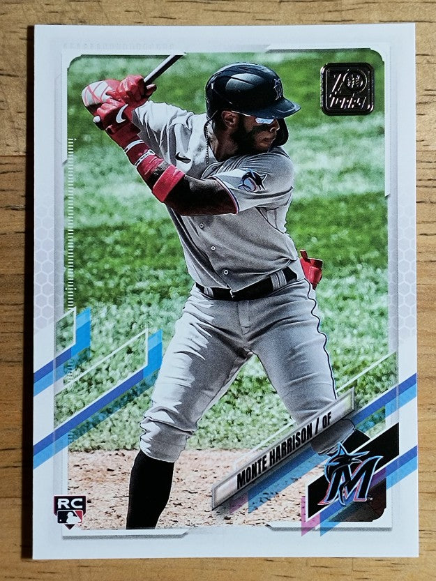2021 Topps #126 Monte Harrison RC