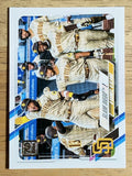 2021 Topps #323 Slam Diego!/Manny Machado/Fernando Tatis Jr