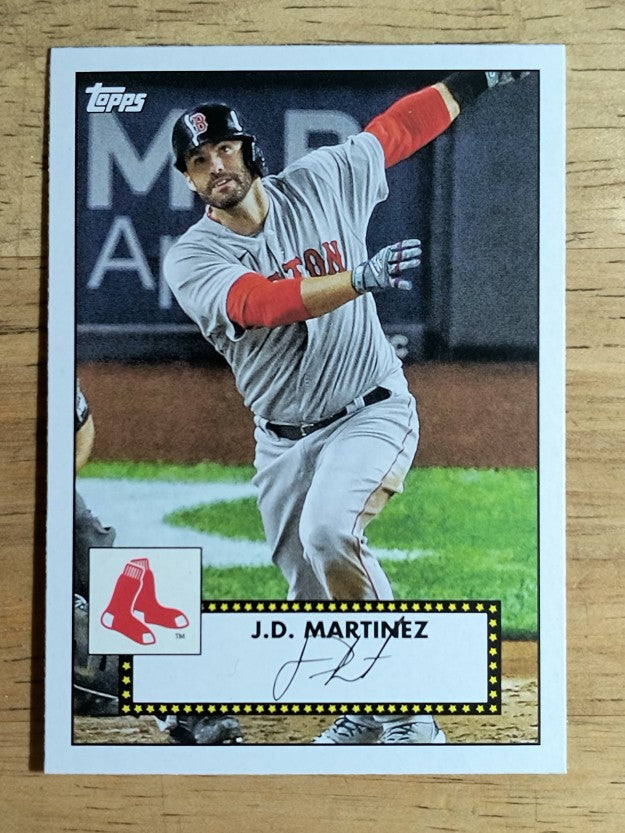 2021 Topps '52 Topps Redux #T5212 J.D. Martinez