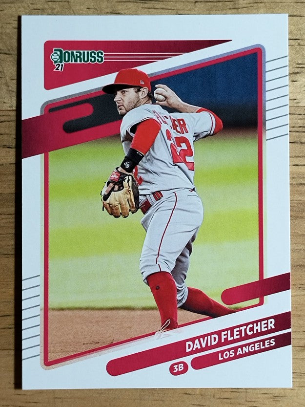 2021 Donruss #180 David Fletcher