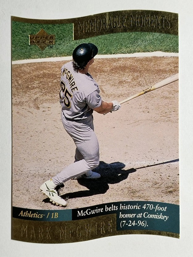 1997 Upper Deck Memorable Moments #A7 Mark McGwire