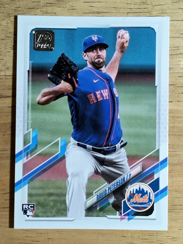 2021 Topps #78 David Peterson RC