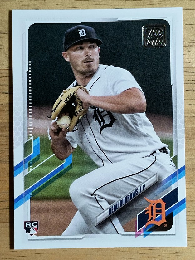 2021 Topps #123 Beau Burrows RC