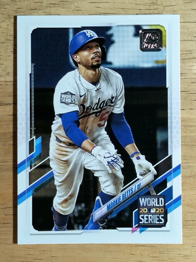 2021 Topps #15 Mookie Betts WSH
