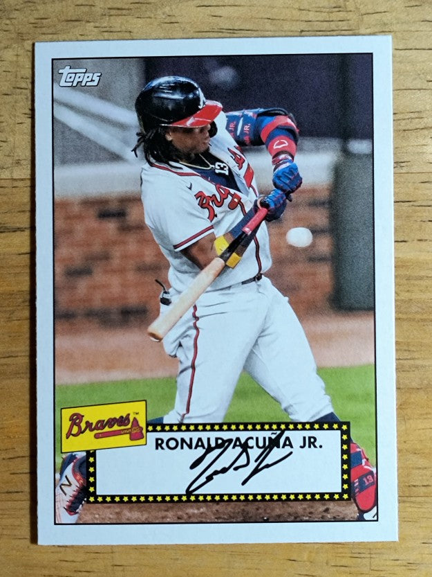 2021 Topps '52 Topps Redux #T5245 Ronald Acuna Jr.