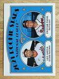2021 Topps Heritage #109 Luis Garcia RC/Cristian Pache RC