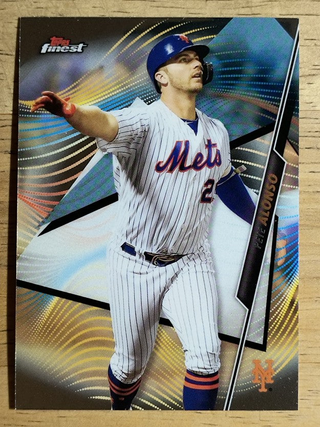 2020 Finest #62 Pete Alonso