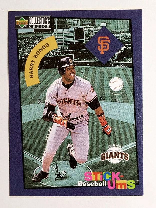 1998 Collector's Choice Stick 'Ums #24 Barry Bonds
