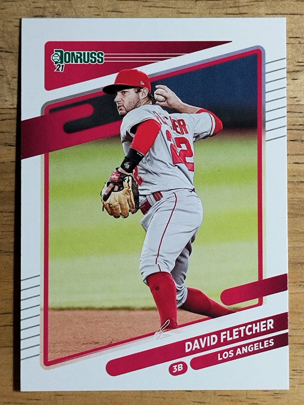 2021 Donruss #180 David Fletcher