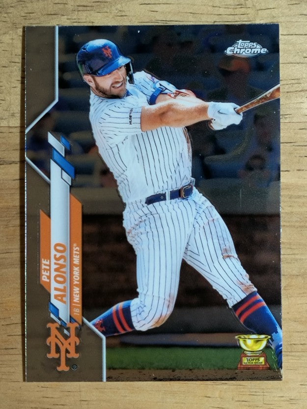 2020 Topps Chrome #80 Pete Alonso