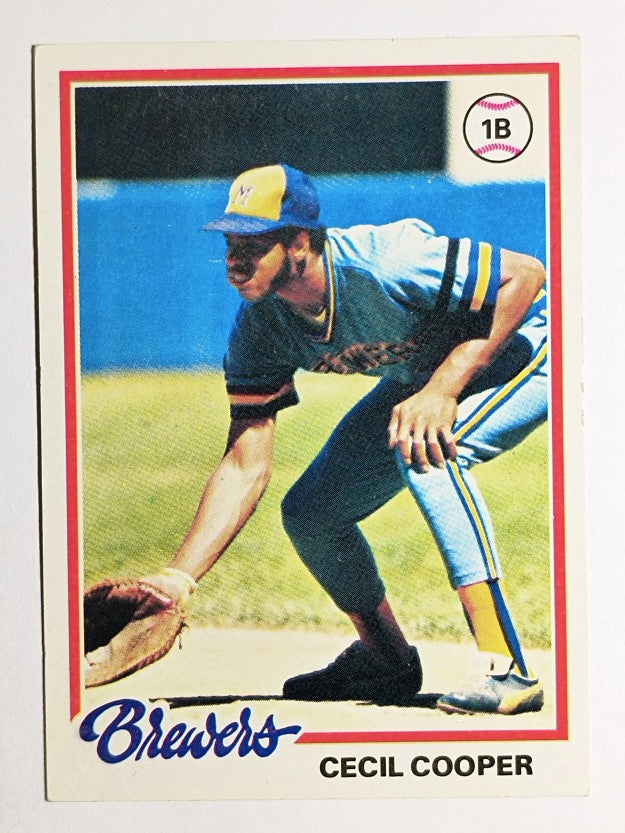 1978 Topps #154 Cecil Cooper DP (EXMT)