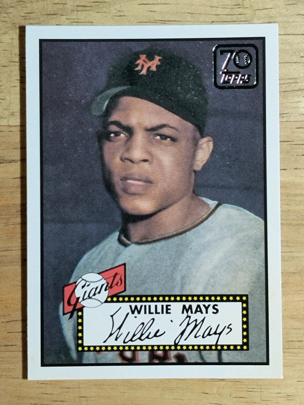 2021 Topps Double Headers #TDH4 Willie Mays