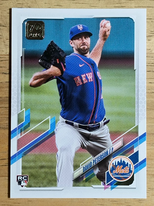2021 Topps #78 David Peterson RC