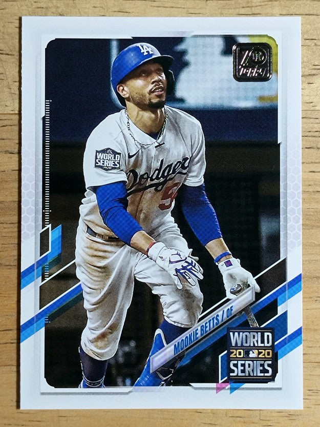 2021 Topps #15 Mookie Betts WSH