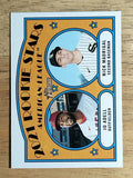 2021 Topps Heritage #187 Jo Adell RC/Nick Madrigal RC