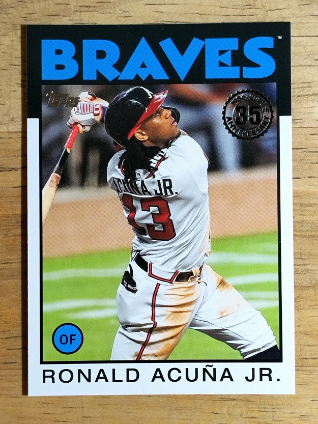 2021 Topps '86 Topps #86B94 Ronald Acuna Jr.