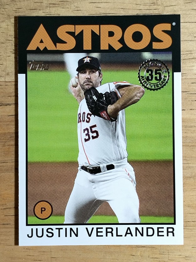 2021 Topps '86 Topps #86B53 Justin Verlander
