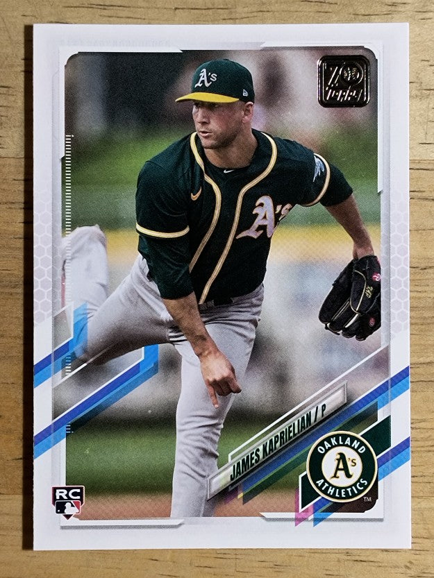 2021 Topps #167 James Kaprielian RC