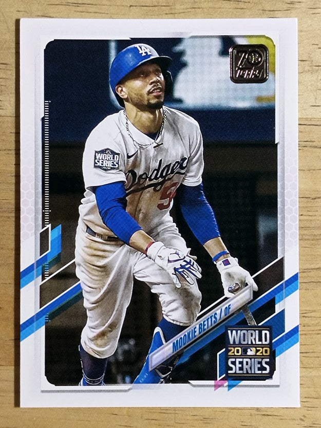 2021 Topps #15 Mookie Betts WSH