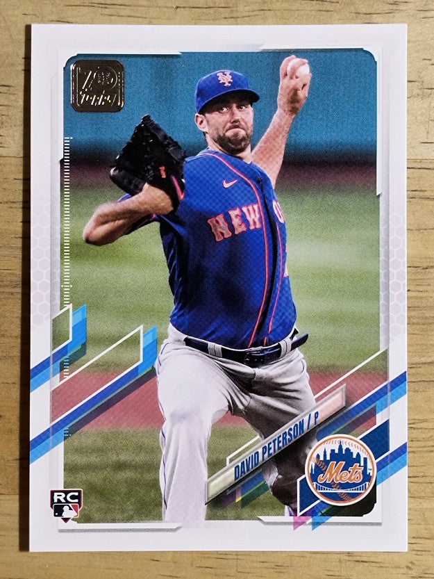 2021 Topps #78 David Peterson RC