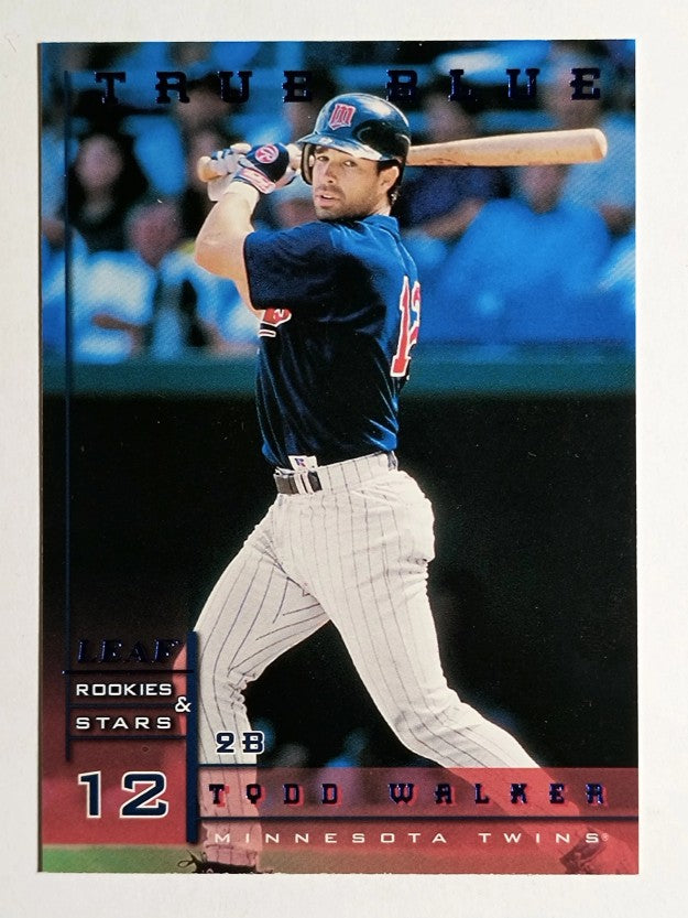 1998 Leaf Rookies and Stars True Blue #109 Todd Walker