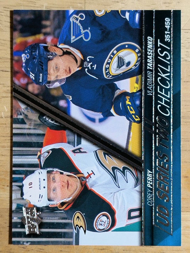 2015-16 Upper Deck #450 Corey Perry/Vladimir Tarasenko CL