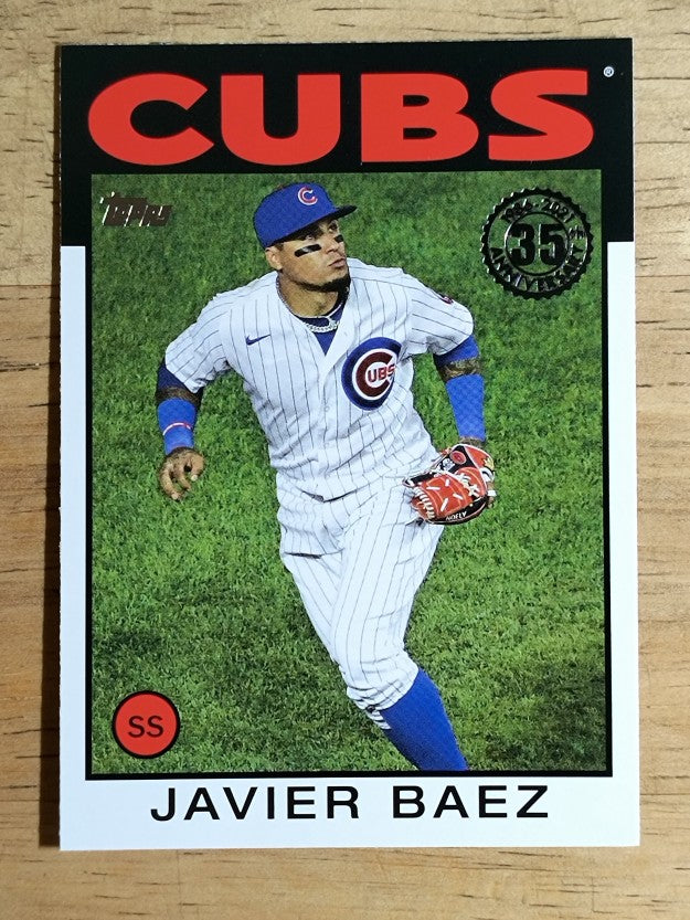 2021 Topps '86 Topps #86B36 Javier Baez