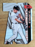 2021 Topps Platinum Players Die Cuts #PDC3 Cal Ripken Jr.