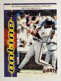 1998 Pacific Online #655 Barry Bonds
