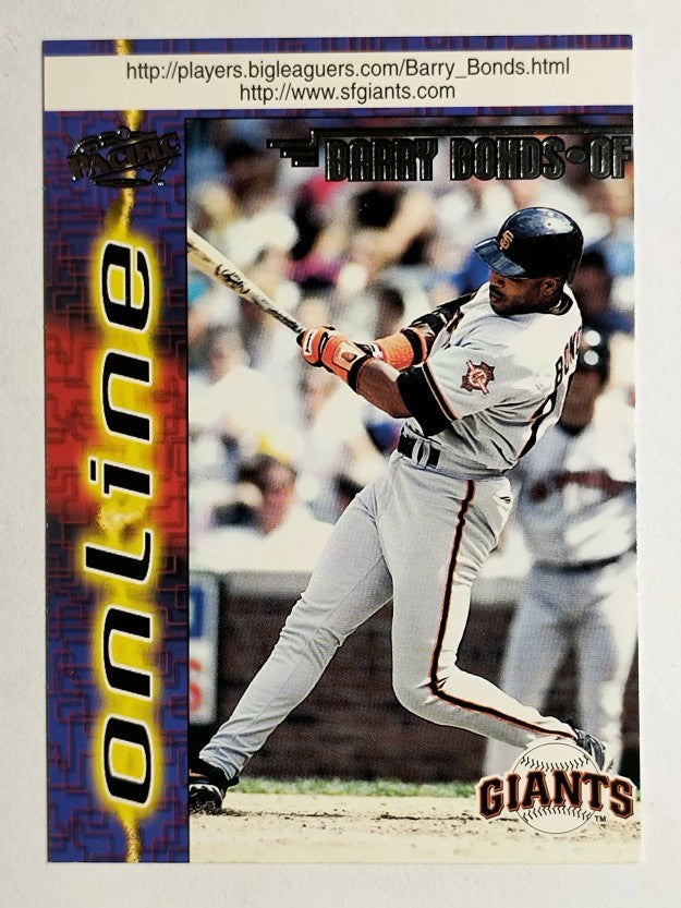 1998 Pacific Online #655 Barry Bonds
