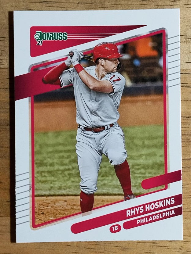 2021 Donruss #112 Rhys Hoskins