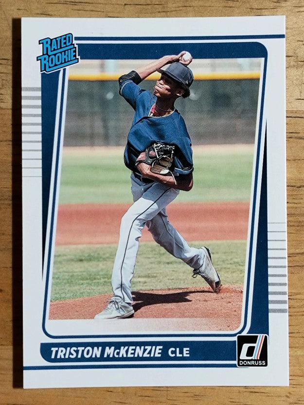 2021 Donruss #50 Triston McKenzie RR RC