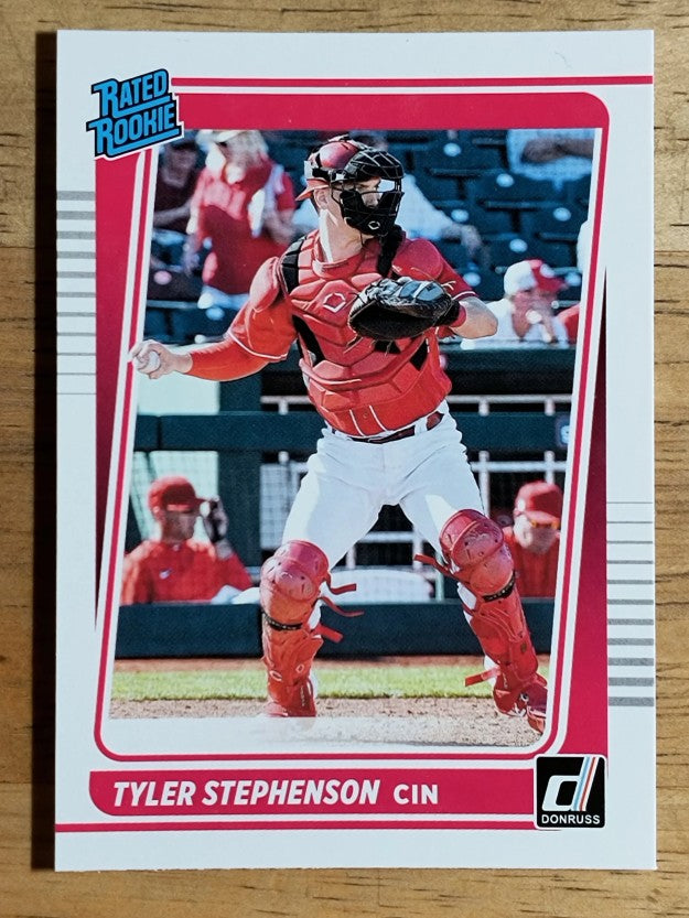 2021 Donruss #57 Tyler Stephenson RR RC