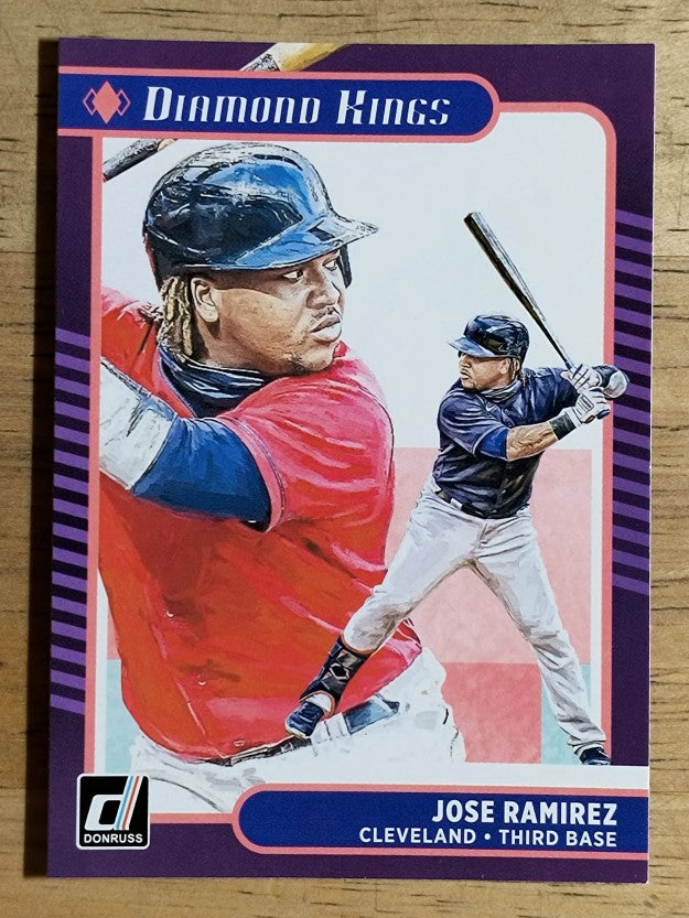2021 Donruss #8 Jose Ramirez DK