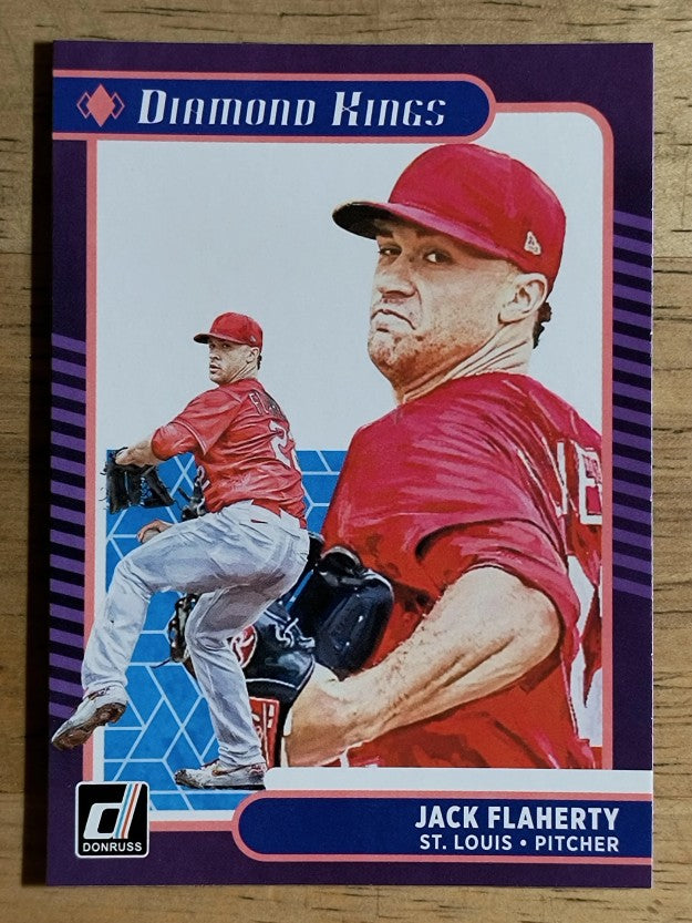 2021 Donruss #22 Jack Flaherty DK