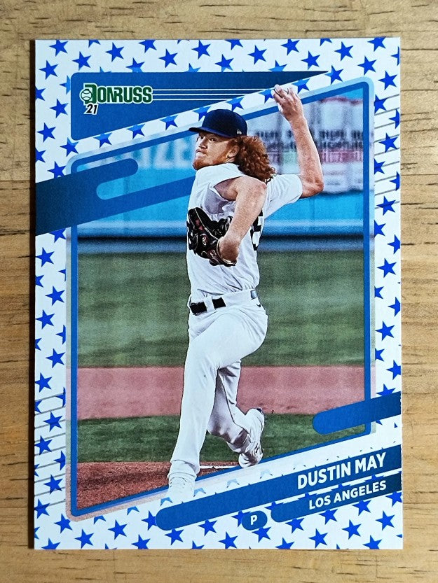 2021 Donruss Independence Day #158 Dustin May