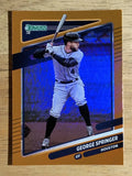 2021 Donruss Holo Orange #159 George Springer