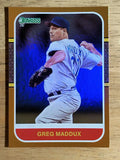 2021 Donruss Holo Orange #261 Greg Maddux RETRO