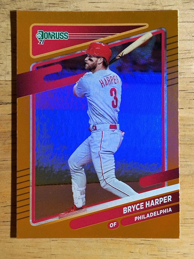 2021 Donruss Holo Orange #173 Bryce Harper