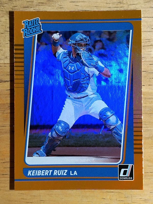 2021 Donruss Holo Orange #52 Keibert Ruiz RR