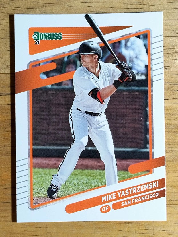 2021 Donruss #67 Mike Yastrzemski