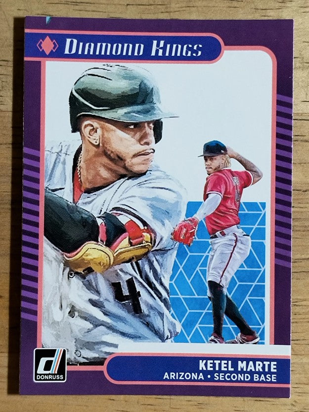 2021 Donruss #30 Ketel Marte DK