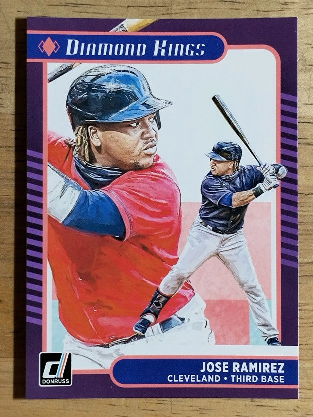2021 Donruss #8 Jose Ramirez DK