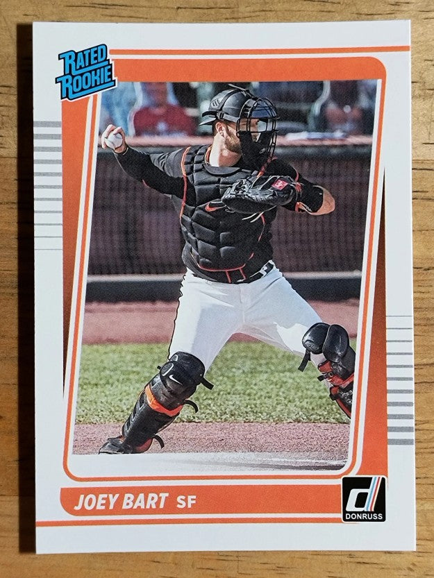 2021 Donruss #36 Joey Bart RR RC