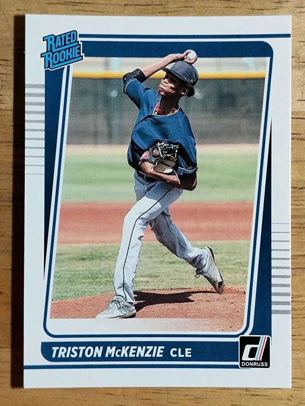 2021 Donruss #50 Triston McKenzie RR RC