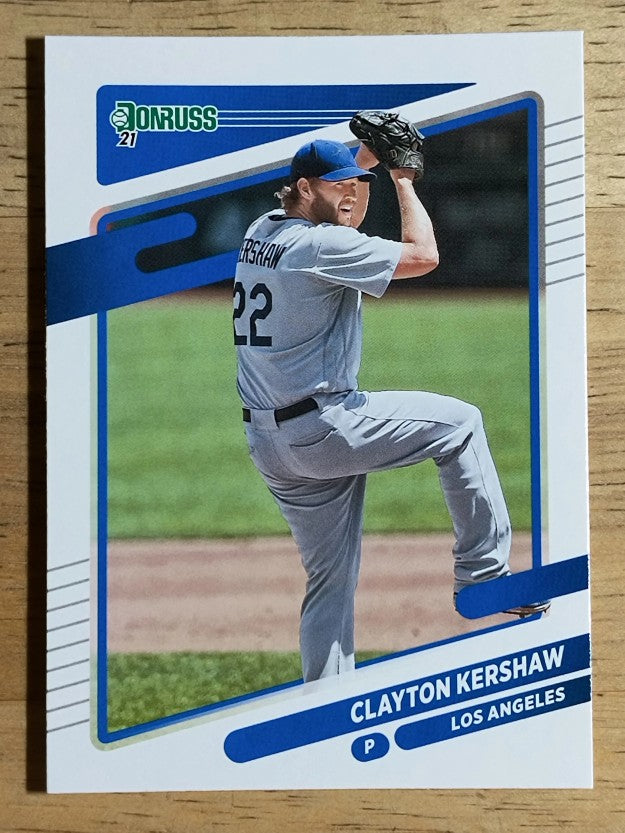 2021 Donruss #105 Clayton Kershaw