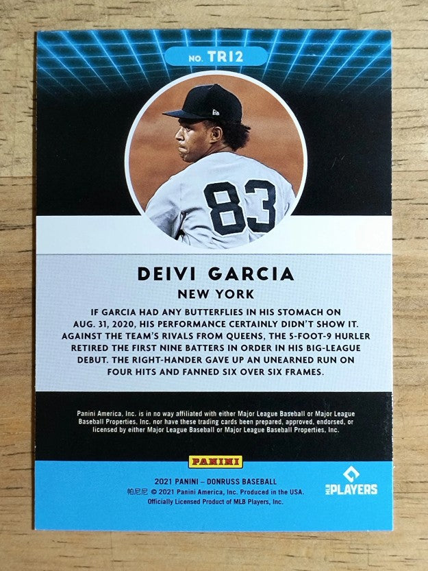 2021 Donruss Trending Diamond #12 Deivi Garcia