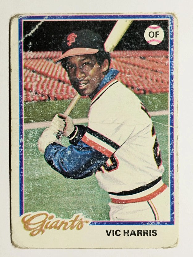1978 Topps #436 Vic Harris DP (POOR)
